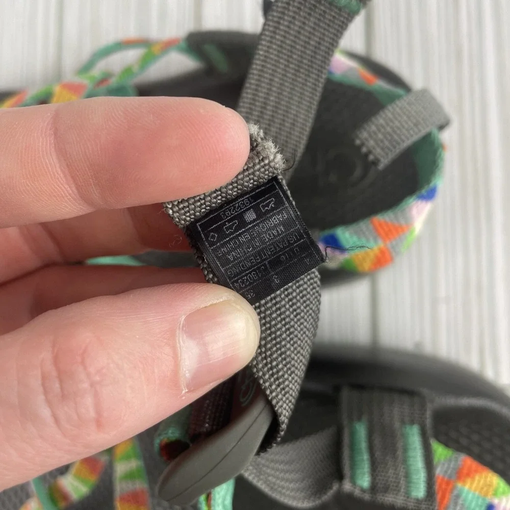 Chaco ZX/2 Classic Sandals COLORFUL Sport Sandals‎ Womens Size 4